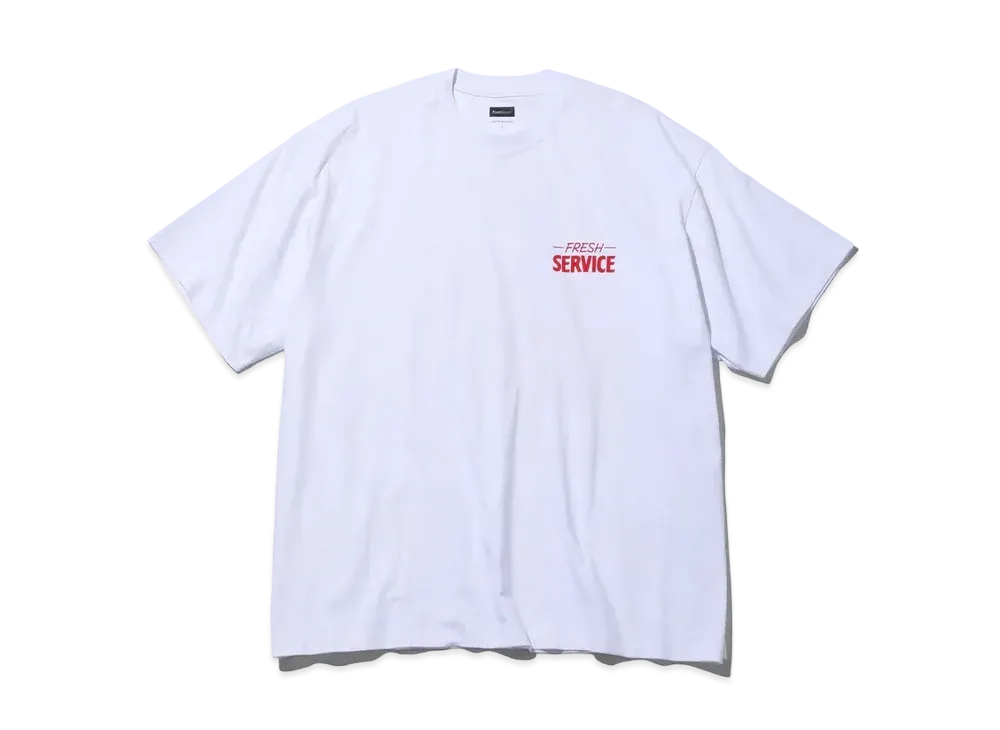 FreshService Corporate Printed S/S Tee "Sign Paint" "Red"