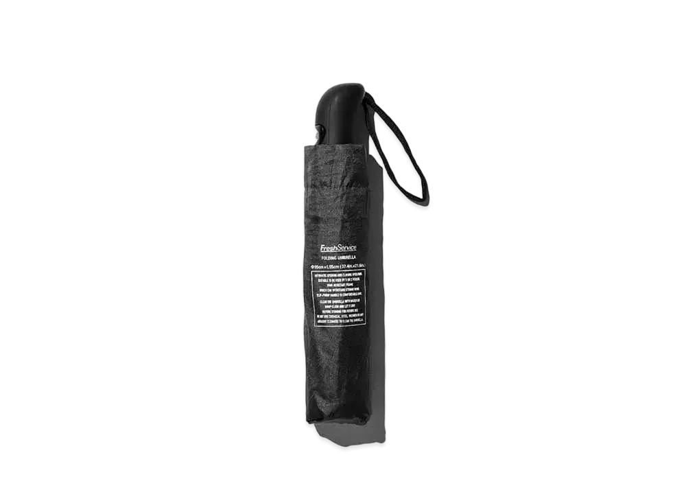 FreshService Folding Umbrella "Black"