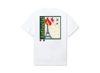 ANTI SOCIAL SOCIAL CLUB PARIS 2024 CAPSULE Souvenir Shop Tee "White"