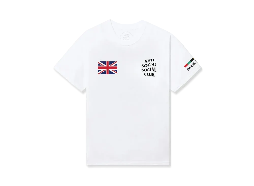 ANTI SOCIAL SOCIAL CLUB PARIS 2024 CAPSULE UK Tee "White"