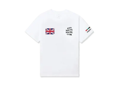 ANTI SOCIAL SOCIAL CLUB PARIS 2024 CAPSULE UK Tee "White"