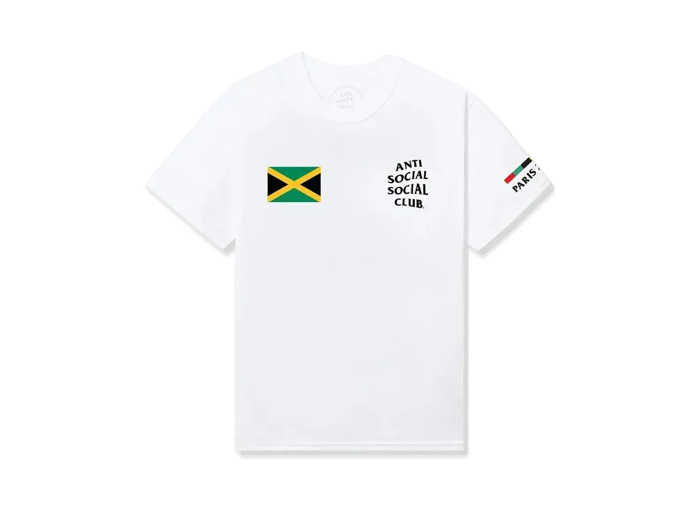 ANTI SOCIAL SOCIAL CLUB PARIS 2024 CAPSULE Jamaica Tee "White"