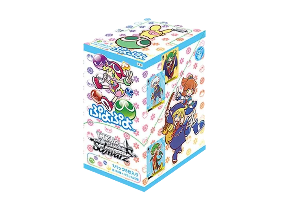 Weiss Schwarz Booster Pack "Puyo Puyo" Box