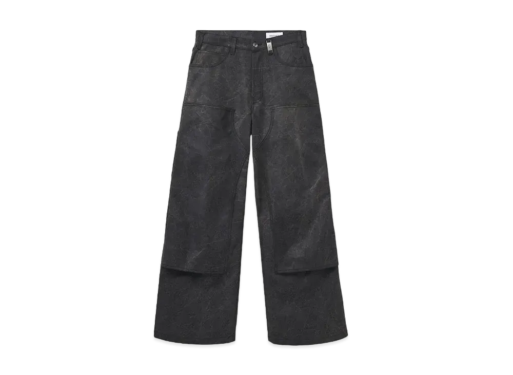 Alexander McQUEEN Carpenter Denim Pants "charcoal"
