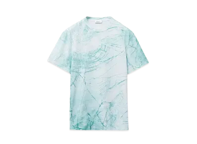 Alexander McQUEEN Smashed Glass T-shirt "natural"