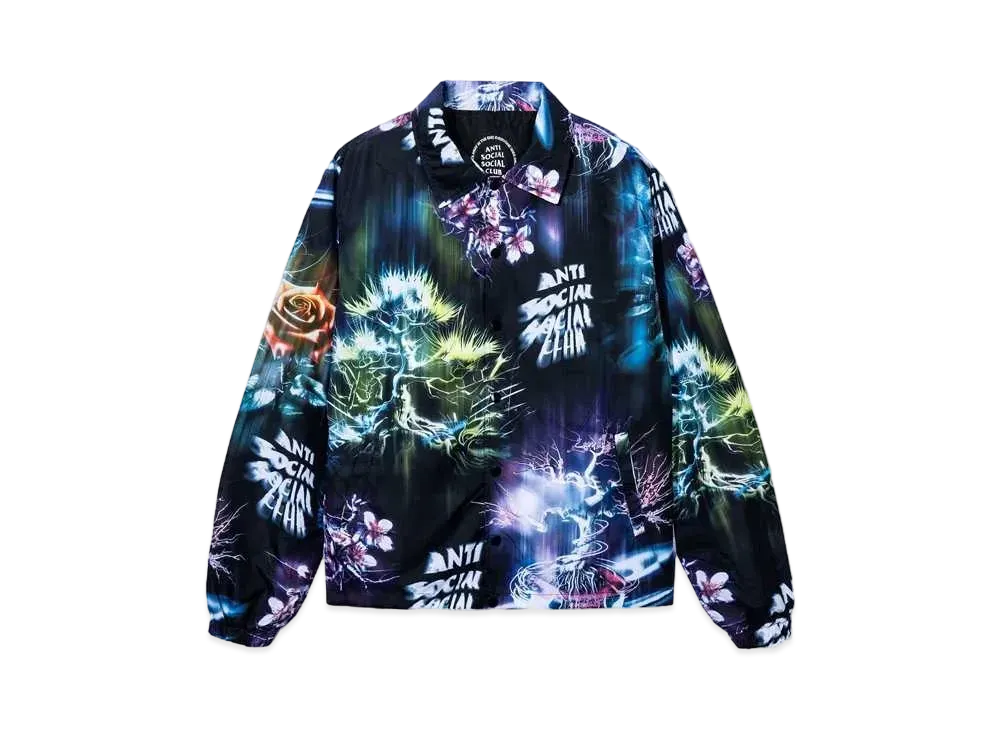 ANTI SOCIAL SOCIAL CLUB SUMMER 24 MAJOR DROP My Bitterness Coach Jacket "Black"