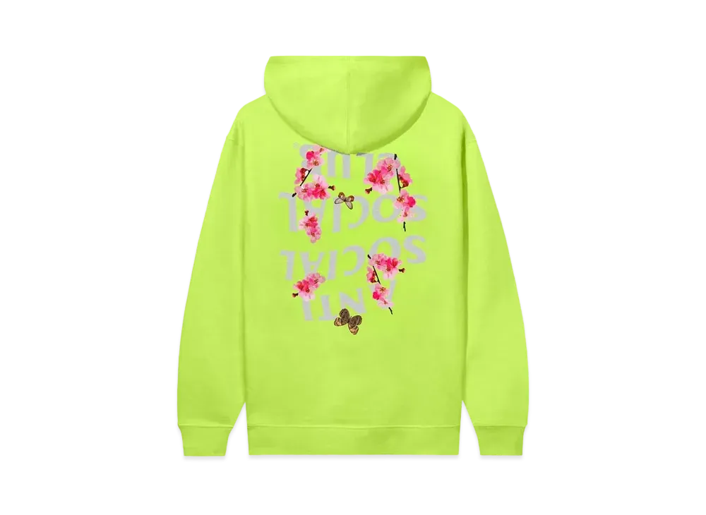 ANTI SOCIAL SOCIAL CLUB SUMMER 24 MAJOR DROP Kkotch V2 Hoodie "Safety Yellow"