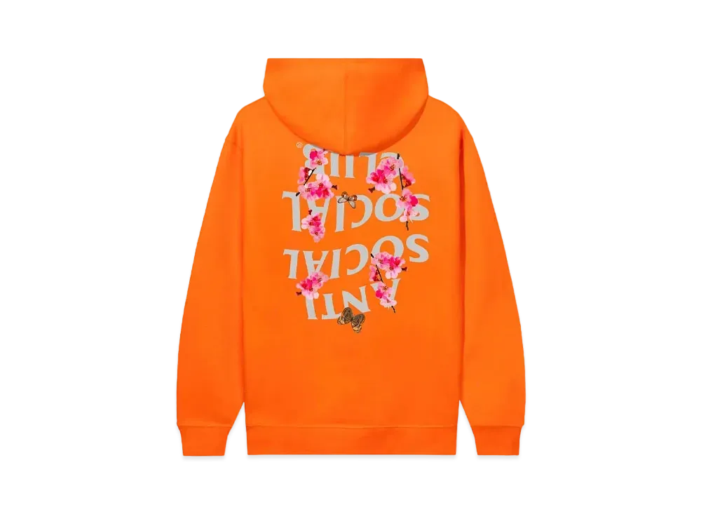 ANTI SOCIAL SOCIAL CLUB SUMMER 24 MAJOR DROP Kkotch V2 Hoodie "Safety Orange"