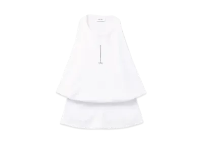 Alexander McQUEEN Ribbed Tank Top "White"