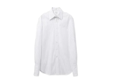 Alexander McQUEEN Wide Stripe Shirt "White"