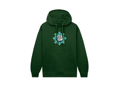 ANTI SOCIAL SOCIAL CLUB SUMMER 24 MAJOR DROP Desire Hoodie "Dark Green"