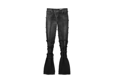 Alexander McQUEEN Baggy Tie Jeans "Black"