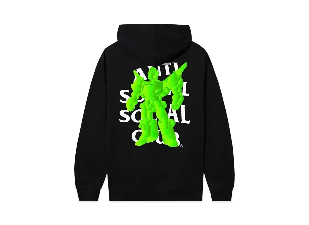 ANTI SOCIAL SOCIAL CLUB SUMMER 24 MAJOR DROP Connect The Dots Hoodie "Black"