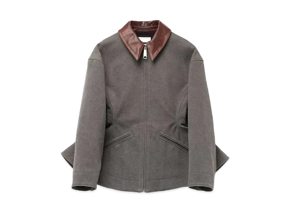 Alexander McQUEEN Peplum Jacket "Gray"