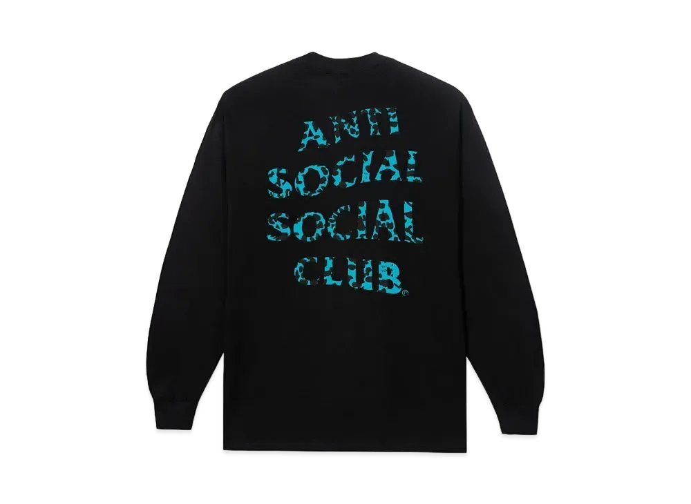 ANTI SOCIAL SOCIAL CLUB SUMMER 24 MAJOR DROP Mind Games Long Sleeve Tee "Black"