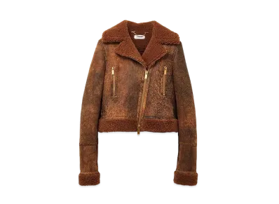 Alexander McQUEEN Shearling Aviator Jacket "Ginger"