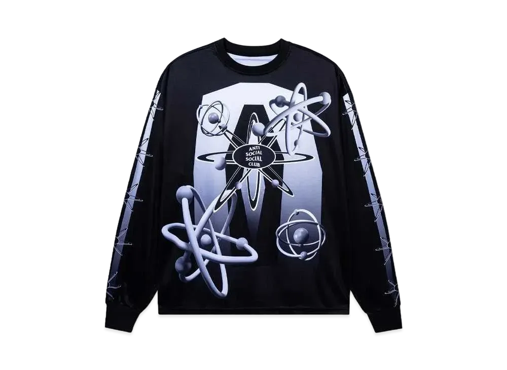 ANTI SOCIAL SOCIAL CLUB SUMMER 24 MAJOR DROP Science Long Sleeve Tee "Black"