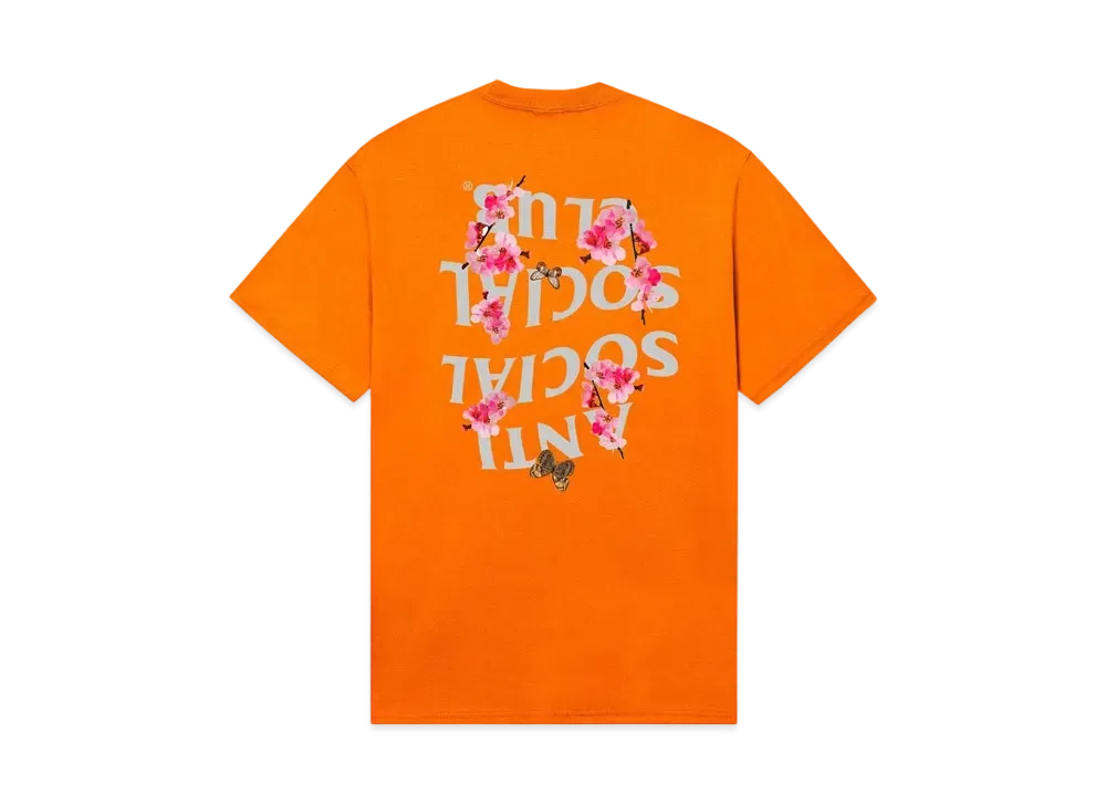 ANTI SOCIAL SOCIAL CLUB SUMMER 24 MAJOR DROP Kkotch V2 Tee "Safety Orange"