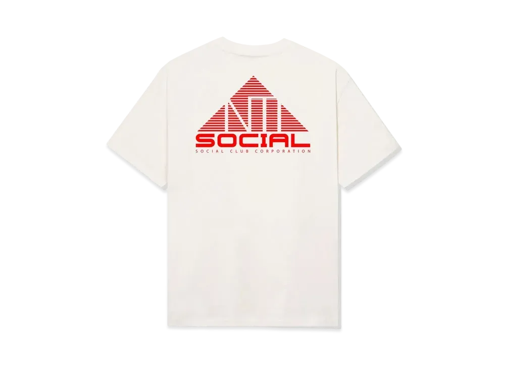 ANTI SOCIAL SOCIAL CLUB SUMMER 24 MAJOR DROP Corporation Tee "Natural"