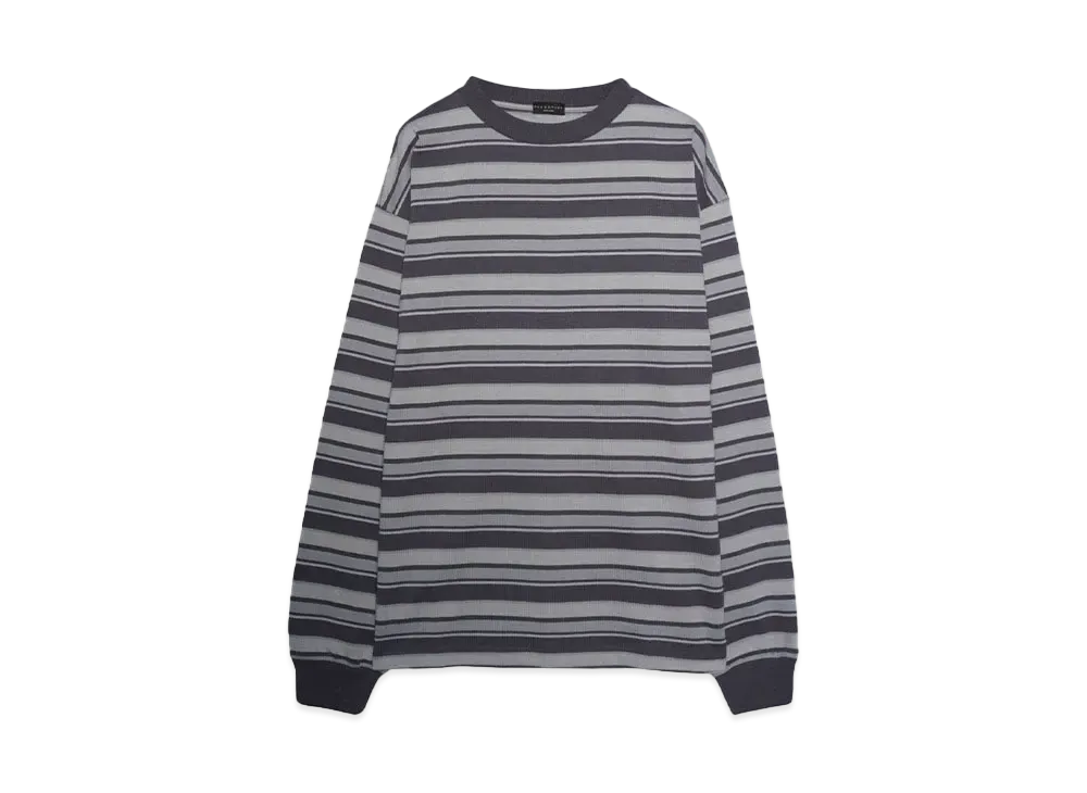 F-LAGSTUF-F BORDER L/S TEE "BLACK"