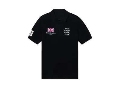 ANTI SOCIAL SOCIAL CLUB PARIS 2024 CAPSULE UK Polo "Black"