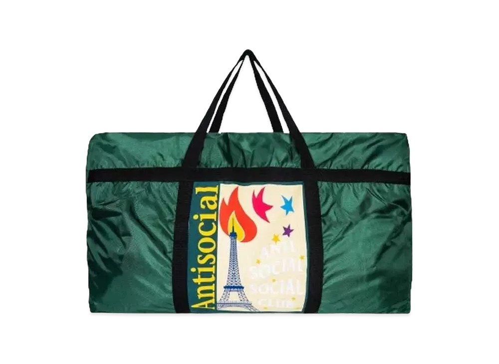 ANTI SOCIAL SOCIAL CLUB PARIS 2024 CAPSULE Souvenir Bag "Green"