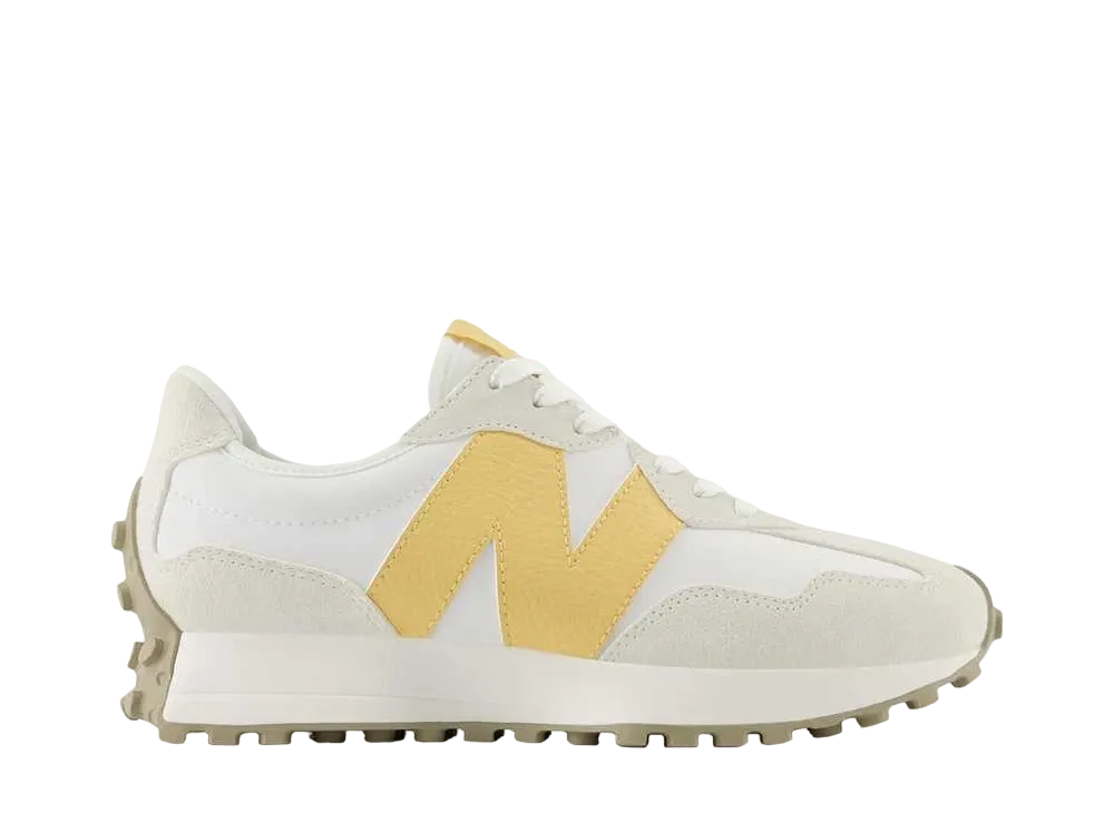 ニューバランス ウィメンズ 327 "ホワイト/イエロー"