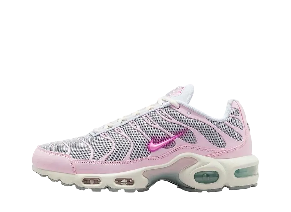 Nike Women's Air Max Plus "Football Grey/White/Pink Foam/Playful Pink"
