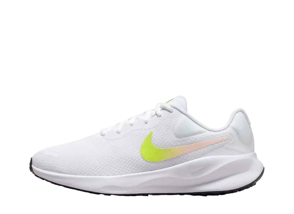 ナイキ ウィメンズ レボリューション7 "ホワイト/クリムゾンティント/ダークレーズン/サイバー"