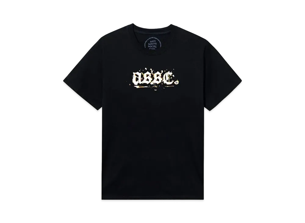 ANTI SOCIAL SOCIAL CLUB SUMMER 24 MAJOR DROP Love & War Tee "Black"