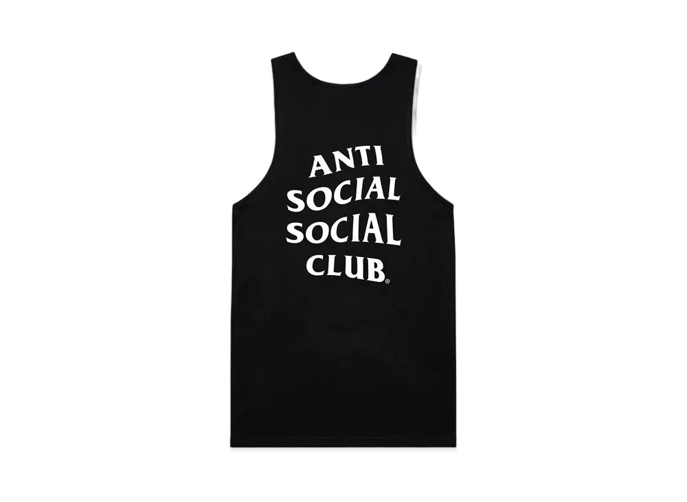 ANTI SOCIAL SOCIAL CLUB SUMMER 24 MAJOR DROP Mind Games Tank "Black"