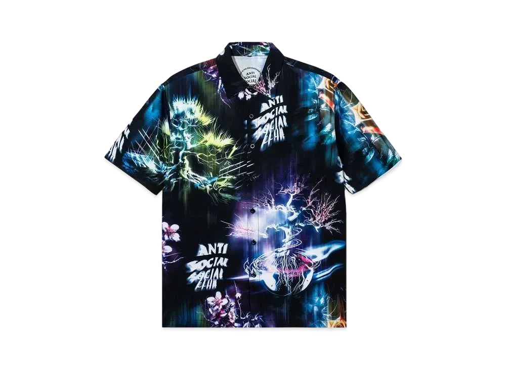 ANTI SOCIAL SOCIAL CLUB SUMMER 24 MAJOR DROP My Bitterness Button Up "Black"