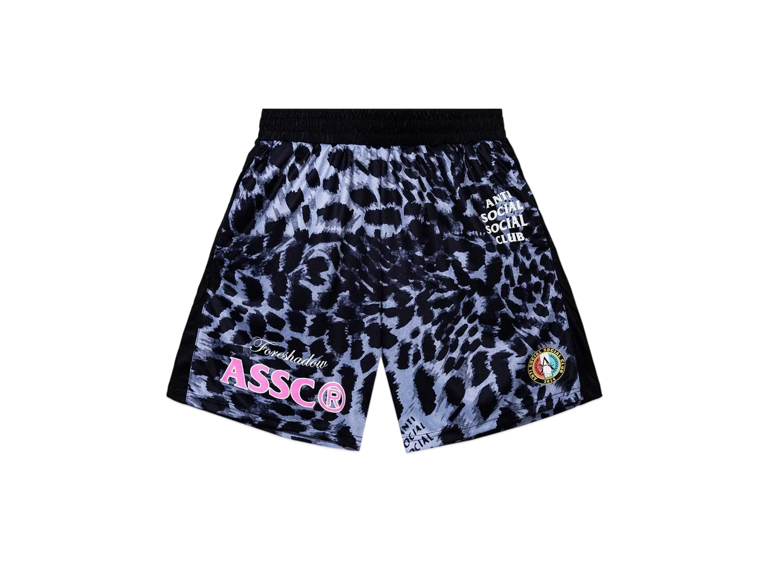 ANTI SOCIAL SOCIAL CLUB SUMMER 24 MAJOR DROP Failed Miserably Soccer Short "Black"