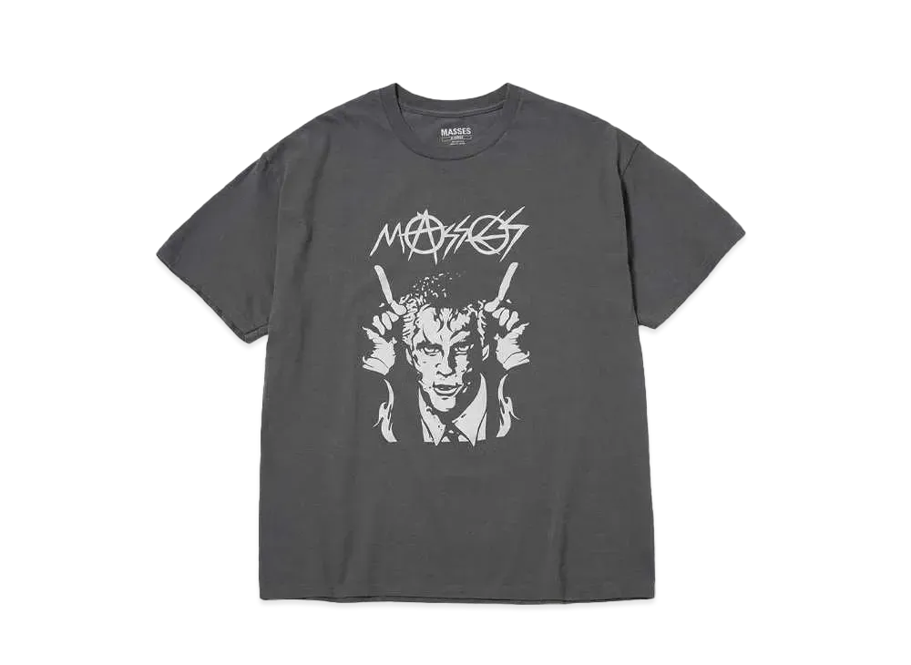 MASSES T-SHIRT SATAN "CHARCOAL"