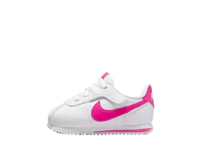 Nike TD Cortez EasyOn "White/Laser Fuchsia"
