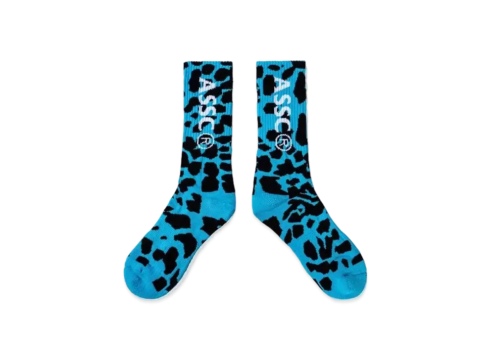 ANTI SOCIAL SOCIAL CLUB SUMMER 24 MAJOR DROP Failed Miserably Socks "Blue"