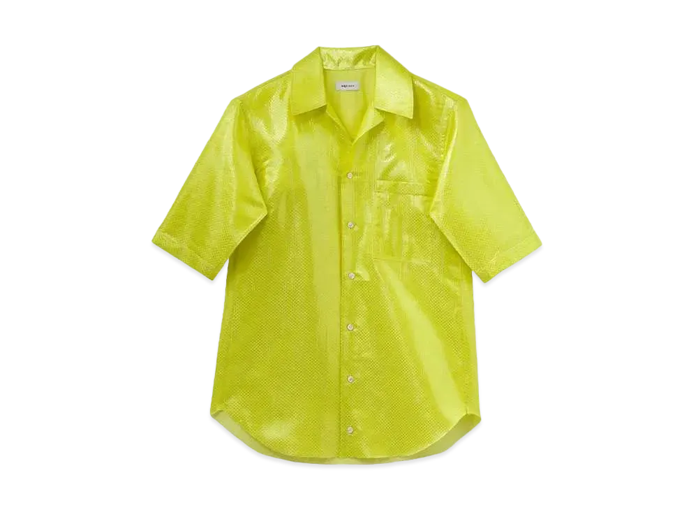 Alexander McQUEEN Tarpaulin Shirt "Acid Yellow"
