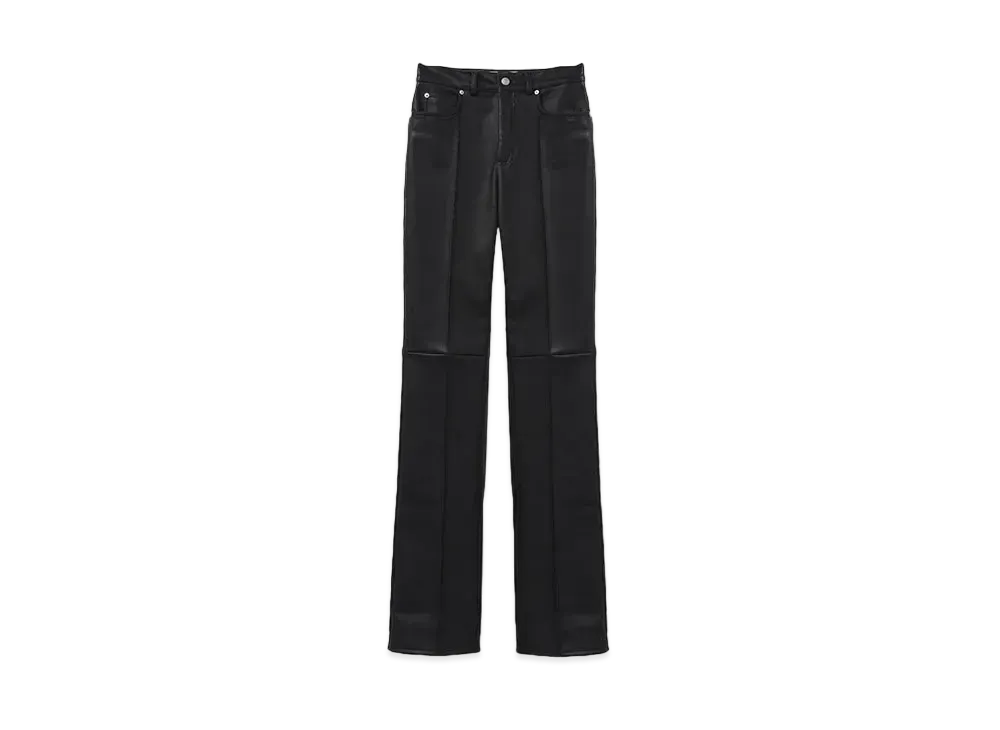 Alexander McQUEEN Leather Pants "Black"