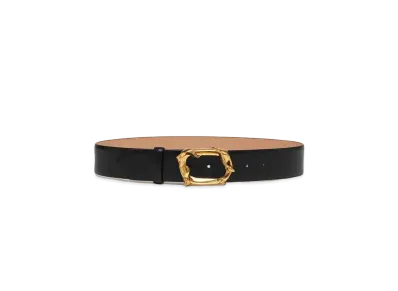 Alexander McQUEEN Snake Hip Belt "Black"