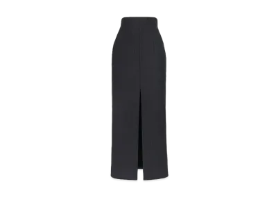 Alexander McQUEEN Pinstripe Pencil Skirt "Gray"