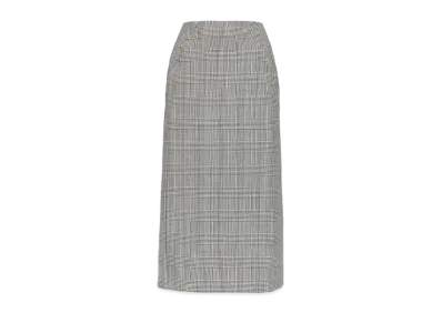 Alexander McQUEEN Prince Of Wales Pencil Skirt "Black"