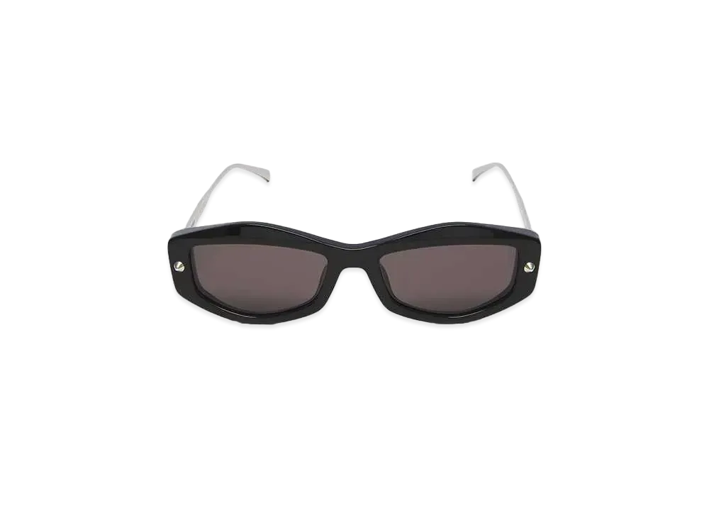 Alexander McQUEEN Spike Studs Geometric Sunglasses "Black"