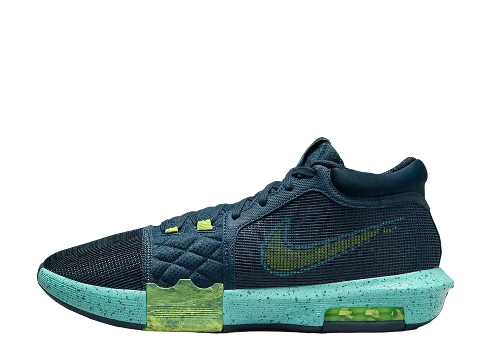 ナイキ レブロン ウィットネス8 EP "アーモリーネイビー/グリーンフロスト/バイコスタル/サイバー"