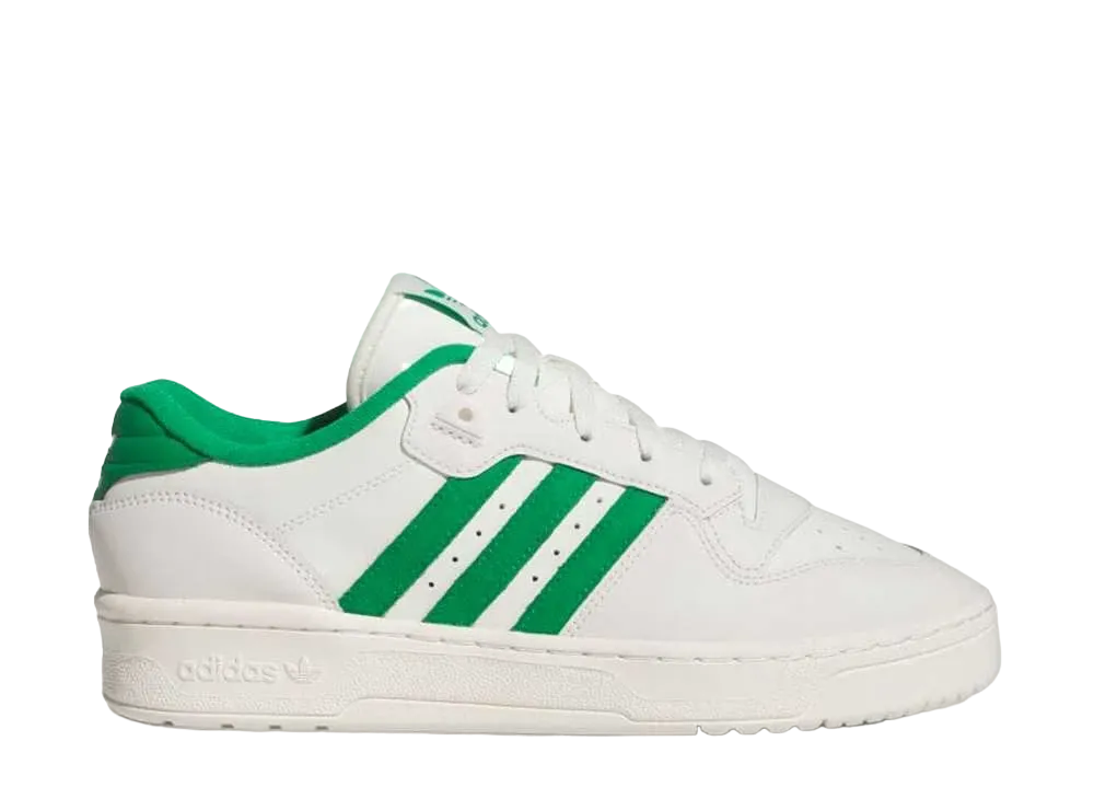 アディダスオリジナルス ライバルリー ロー "クラウドホワイト/グリーン"