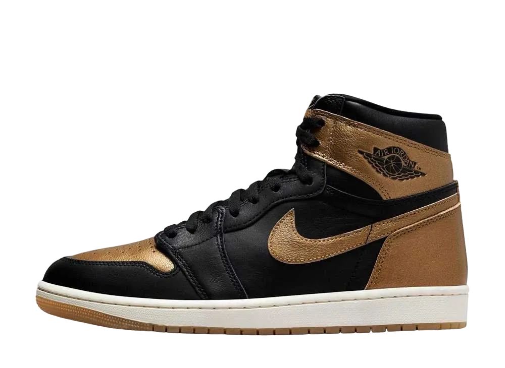 Nike Air Jordan 1 Retro High OG "Black and Gold"
