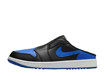 Nike Air Jordan 1 Mule Golf "Black/White/Royal"