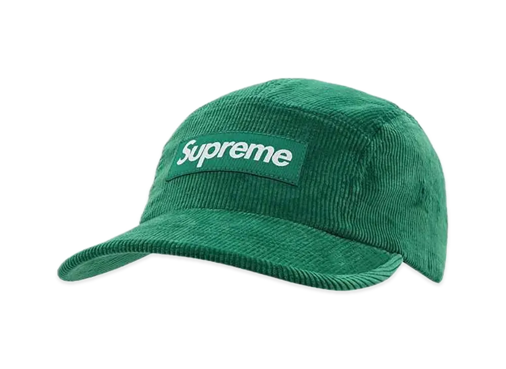 Supreme Corduroy Camp Cap "Green"
