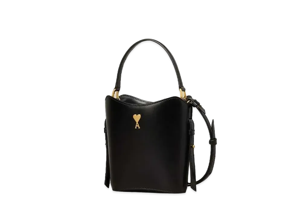 AMI PARIS Mini Bucket Bag "Black"