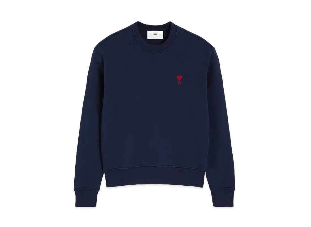 AMI PARIS Ami De Coeur Sweatshirts "Night Blue"