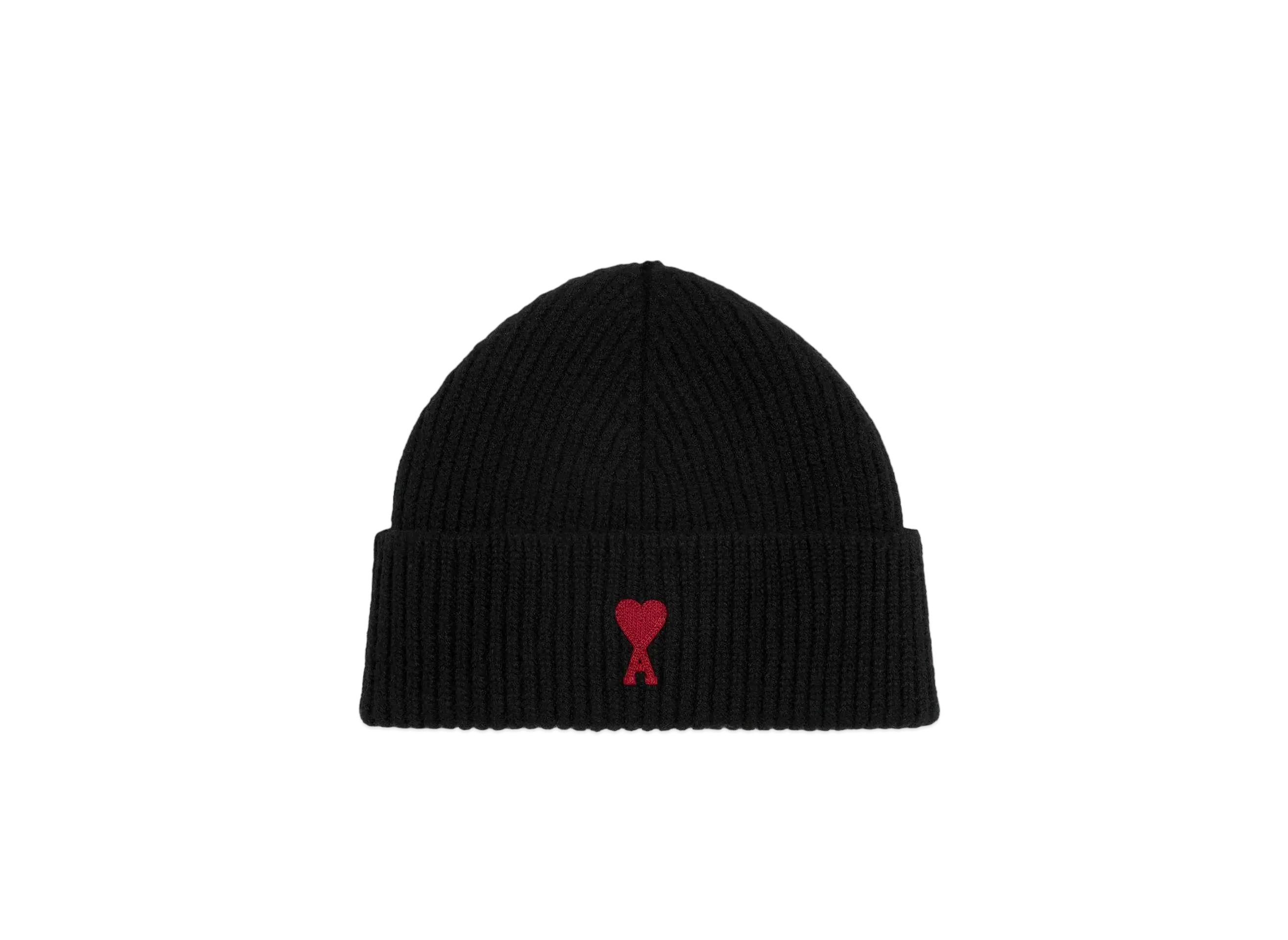 AMI PARIS Ami De Coeur Beanie "Black"